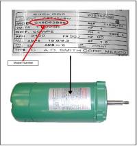 Picture of Recalled Water Pump Replacement Motors