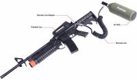 Picture of Recalled Paintball Gun with Remote Line Adapter