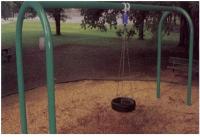 Picture of Recalled Playground Tire Swing