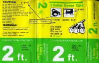 Picture of Recalled Power Cord Label