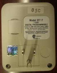 Picture of Recalled Heavy Duty Digital Timer