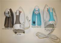 Picture of Recalled Clothing Irons (DPP 3500 with detachable water tank on left and DPP1500/DP1500R with detachable water tank on right