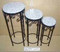 Picture of Recalled Marble Top Plant Stands