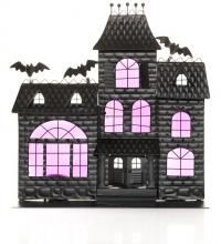 Picture of Recalled Haunted House Screen Tea Light Holder