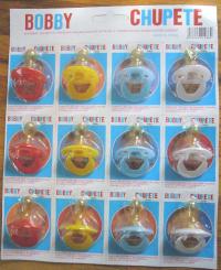 Picture of Recalled Pacifiers in packaging