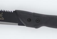 Close up of handle of recalled machete