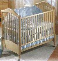 Picture of Recalled Pagodina Model Number 195 Crib