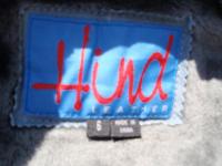 Picture of recalled "Hind" jleather acket label