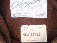 Recalled Aeropostale jacket label