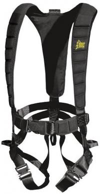 Safety harness that uses the recalled carabiner