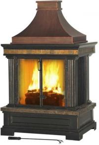 Picture of recalled outdoor fireplace