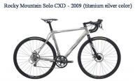 Picture of recalled Rocky Mountain Solo CXD 2009 Titanium silver color bicycle