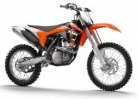 Picture of recalled SX-F Off-Road Motorcycle model
