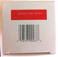 Picture of Lot Number on Packaging
