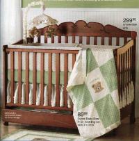 Picture of recalled drop side crib Model No. 343-8225 (about 7,300 units produced)