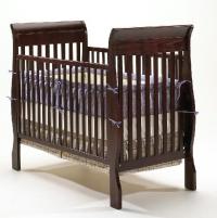 Picture of recalled crib having part number beginning with E5100C2