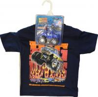 Picture of t-shirt sold with recalled toy truck as a gift