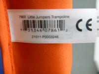 Picture of Label on Recalled Trampoline