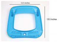 Picture Showing Recalled Baby Bather Dimensions: 12.5 x 13.5 inches