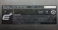 Picture of label on recalled lithium-poly battery