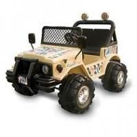 Picture of recalled Tan Range Rider Ride-on Toy Car