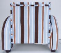 Mod style chair, back view