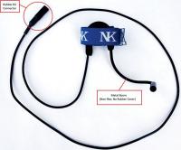 The recalled NK R2 microphone is used with an NK Cox Box 08 or an NK Cox Box Mini