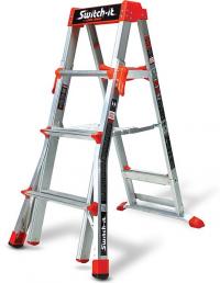 Switch-it stepstool /stepladder in the 2-foot stepstool configuration