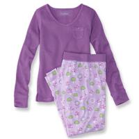 Picture of L.L. Bean Girl's Pajamas Recalled Due to Violation of Federal Flammability Standard