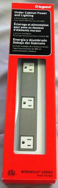 Picture of Legrand Wiremold Expands Recall of Under-Cabinet Power Strips Due to Electric Fire Hazard