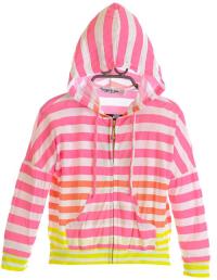 Picture of Flowers By Zoe Recalls Girls Striped Hoodie and Neon Tie Dye Jacket Due to Strangulation Hazard