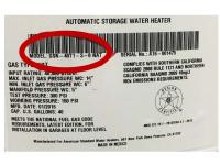 Picture of Water Heating Technologies Recalls Gas Water Heaters Due to Fire Hazard