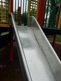 Picture of Playworld Recalls Stainless Steel Playground Slides Due to Amputation Hazard (Recall Alert)