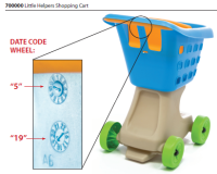 Picture of Step2 Recalls Children's Grocery Shopping Carts Due to Laceration Hazard