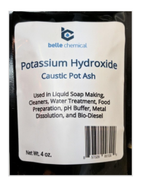 Picture of Belle Chemical Recalls Sodium Hydroxide and Potassium Hydroxide Products Due to Failure to Meet Child-Resistant Packaging Requirement and Violation of FHSA Labeling Requirement