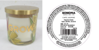 Picture of Kohl's Recalls Three-Wick SONOMA Goods For Life Branded Candles Due to Fire and Burn Hazards