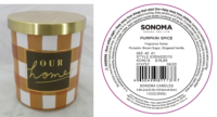 Picture of Kohl's Recalls Three-Wick SONOMA Goods For Life Branded Candles Due to Fire and Burn Hazards