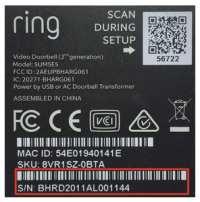 Picture of Ring Recalls Video Doorbells (2nd Generation) Due to Fire Hazard