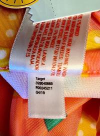 Picture of Target Recalls Infant-Toddler Girl's One-Piece Rashguard Swimsuits Due to Choking Hazard