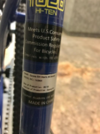 Picture of Academy Sports + Outdoors Recalls Ozone 500 Density Bicycles Due to Fall and Injury Hazards