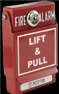 Picture of Potter Electric Recalls Addressable Pull Stations Single/Dual Action Due to Failure to Alert to Fire