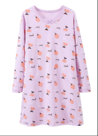 Picture of Children's Nightgowns Sold Exclusively on Amazon.com Recalled Due to Violation of Federal Flammability Standard and Burn Hazard; Manufactured by Booph