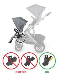 Picture of UPPAbaby Recalls Adapters Included with RumbleSeats Due to Child Fall Hazard