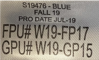 Picture of One Twenty Clothing Company Recalls