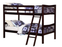 Picture of Longwood Forest Recalls Angel Line Bunk Beds with Angled Ladders Due to Serious Entrapment and Strangulation Hazards; 2-Year-Old Child's Death Reported