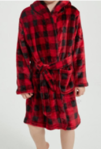 Picture of Children's Robes Recalled Due to Violation of Federal Flammability Standards and Burn Hazard; Imported by BAOPTEIL; Sold Exclusively on Amazon.com