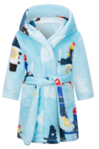 Picture of Children's Robes Recalled Due to Violation of Federal Flammability Standards and Burn Hazard; Imported by BAOPTEIL; Sold Exclusively on Amazon.com