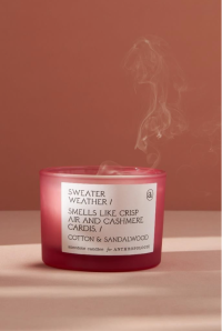 Picture of Anecdote Candles Recalls Double-Wick Autumn Candles Due to Fire and Laceration Hazards; Sold Exclusively at Anthropologie