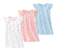 Picture of Children's Nightgowns Recalled Due to Violation of Federal Flammability Standards and Burn Hazard; Imported by iMOONZZZ; Sold Exclusively at Amazon.com