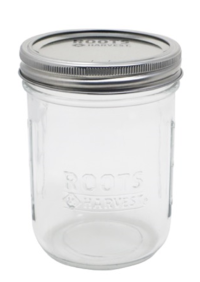 Picture of Roots & Harvest Wide Mouth Pint Canning Jars Recalled by LEM Products Distribution Due to Laceration Hazard